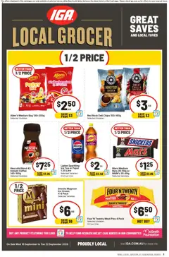 Preview of catalogue IGA catalogue Enmore from shop IGA valid 16/09/2026