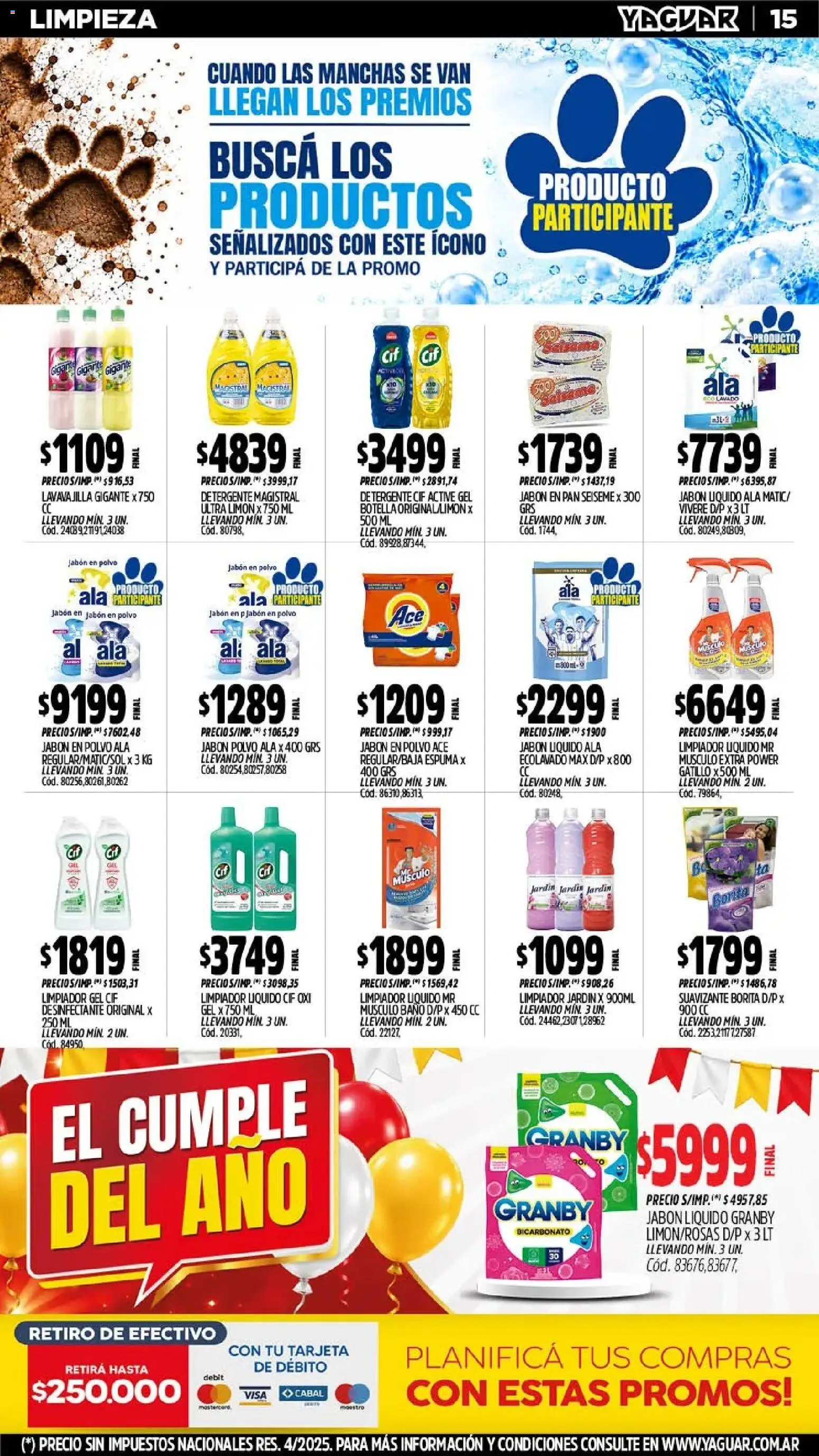 Vista previa del folleto de la tienda Yaguar válido desde el 26/10/2026 