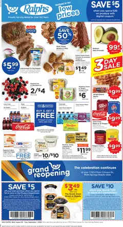 Ad Preview of Ralphs Ralphs Weekly Ad from 08/26/2026