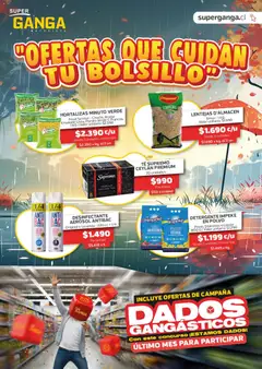 Folleto de la tienda Super Ganga válido desde el 15.06.2026 