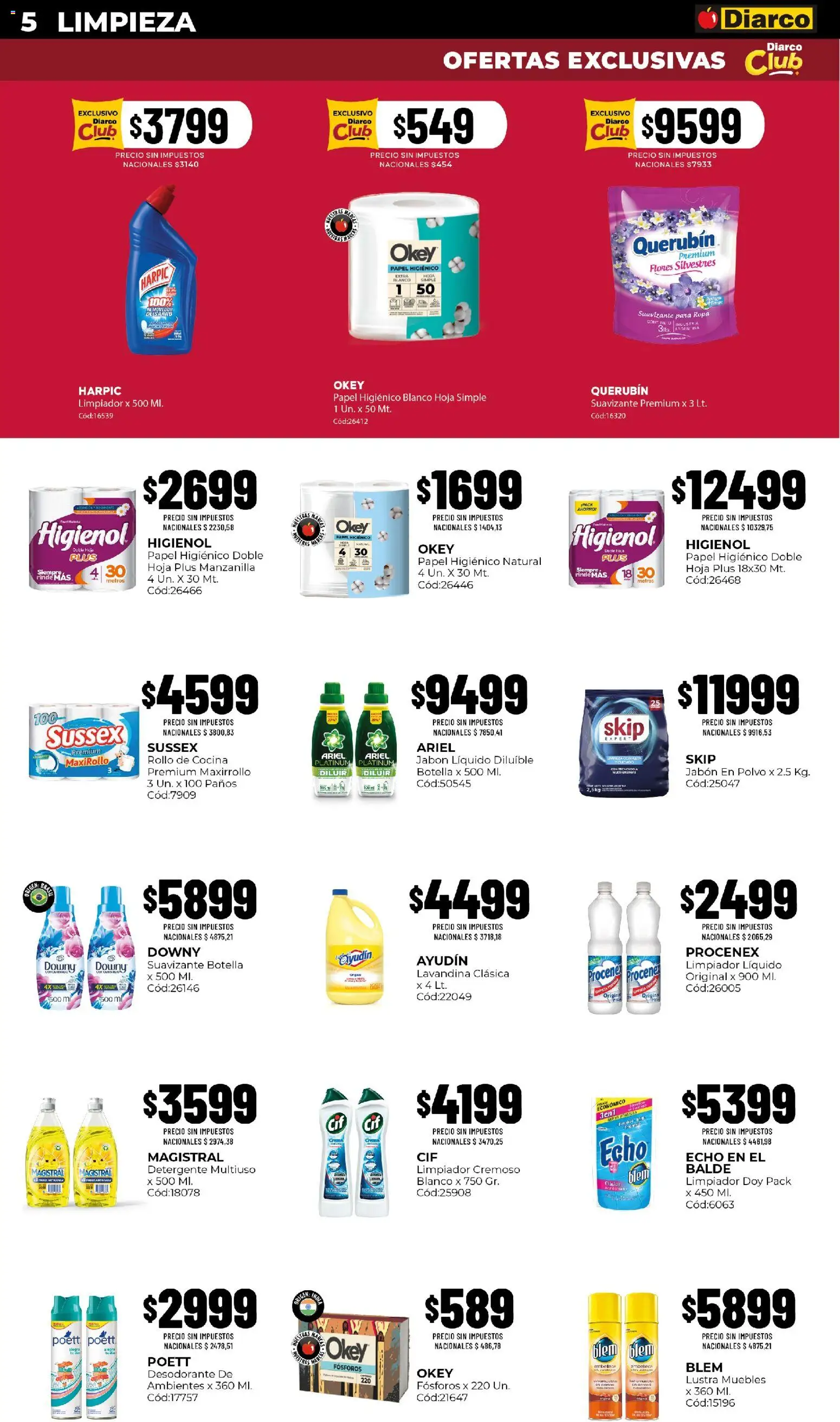Vista previa del folleto de la tienda Diarco válido desde el 14/09/2026 