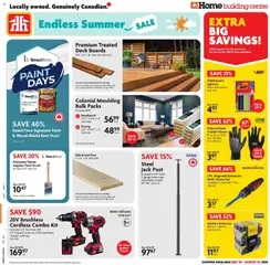 Un aperçu du dépliant Home Hardware flyer - NL du magasin Home Hardware est valide à partir 30 juill. 2026