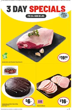 Preview of catalogue IGA 3 Day Specials NT/WA from shop IGA valid 24/07/2026