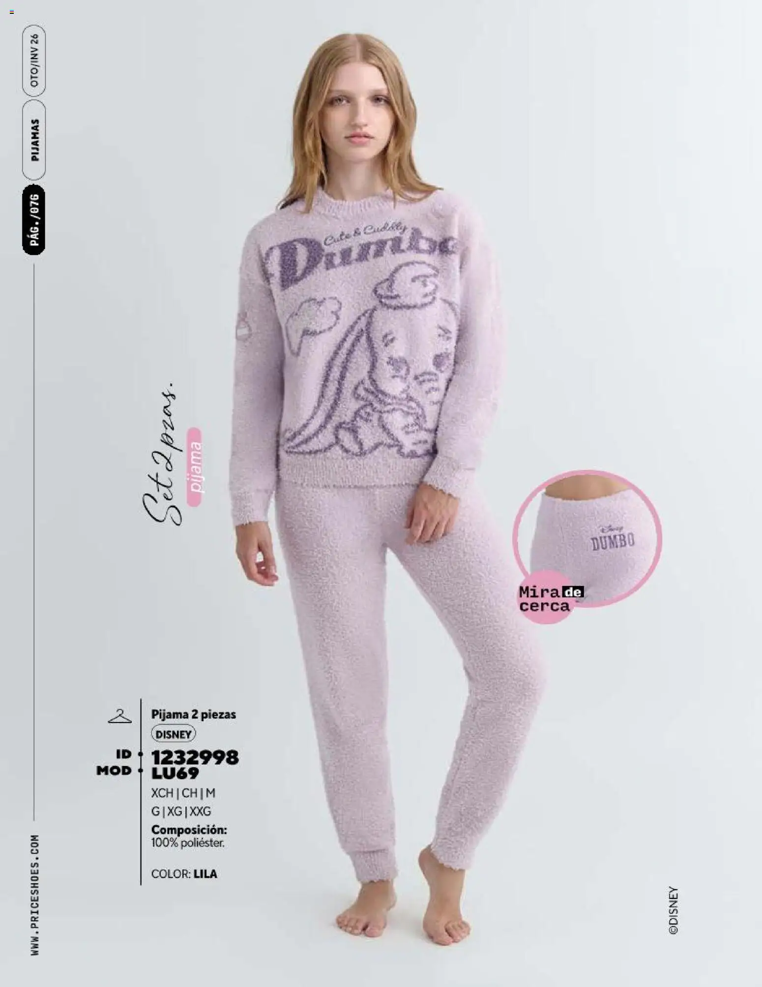 Vista previa las ofertas de la tienda Price Shoes - Price Shoes catálogo Pijamas desde el 07/10/2026 