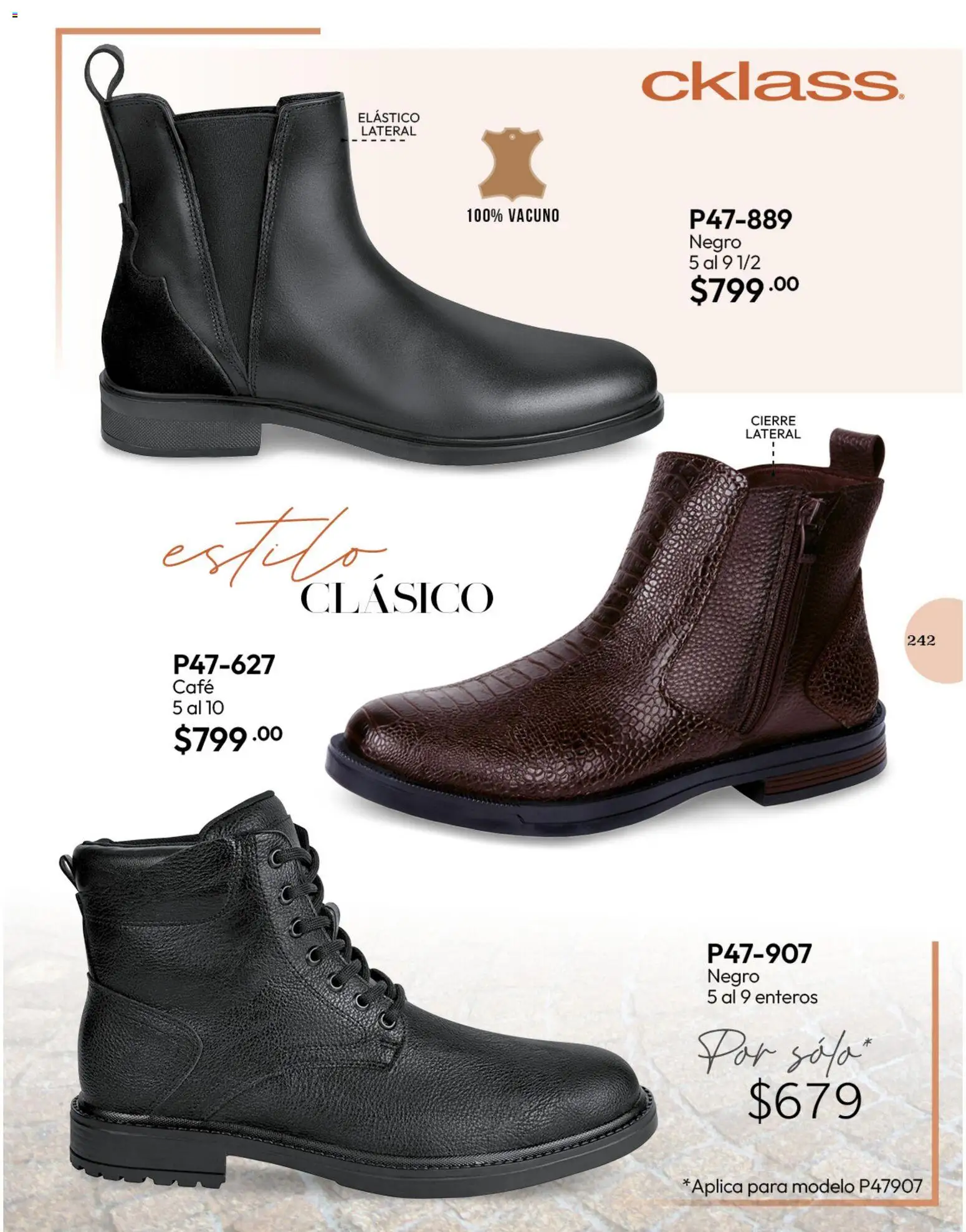 Vista previa las ofertas de la tienda Cklass - Cklass catálogo Calzado Invierno desde el 11/09/2026 