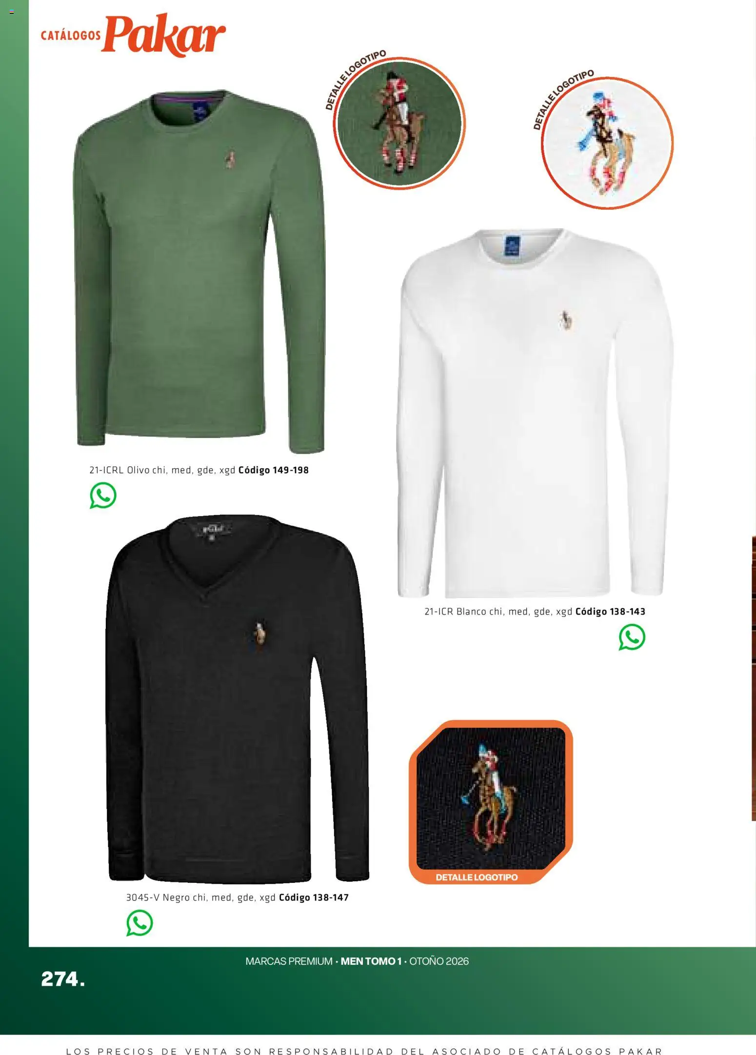 Vista previa las ofertas de la tienda SC Pakar - SC Pakar catálogo Premium Men Tomo 1 desde el 28/08/2026 