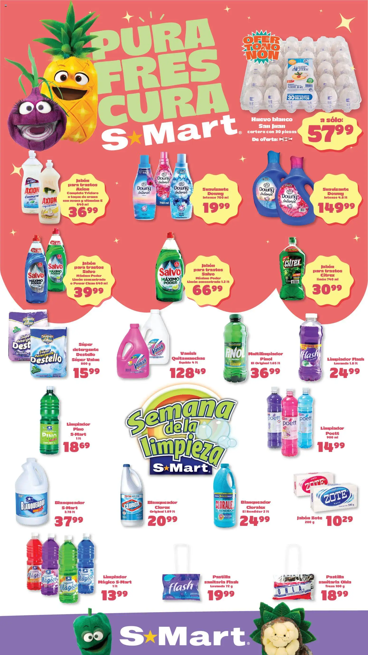 Vista previa las ofertas de la tienda S-Mart - S-Mart folleto Ofertas de feria Juárez desde el 01/05/2026 