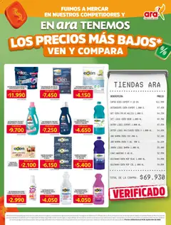  Vista previa del prospecto Ara catálogo los precios mas bajos del almacen Ara válida del 10/09/2026 al 16/09/2026