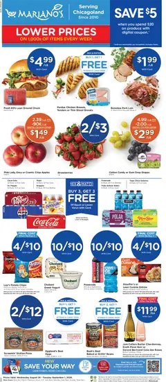 Ad Preview of Mariano's Mariano's Weekly Ad from 08/26/2026