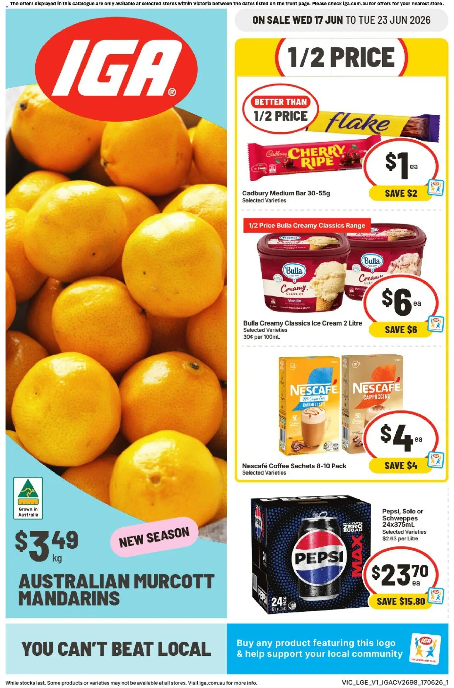 Preview of catalogue IGA catalogue from shop IGA valid 17/06/2026