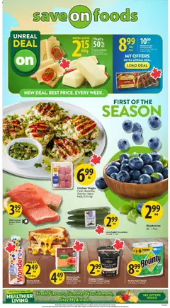 Preview of leaflet Save on foods flyer - AB from shop Save on foods is valid from Jul 09, 2026
