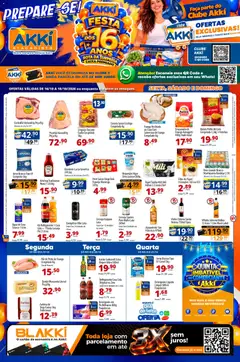 Pré-Visualização do folheto "Akki Atacadista - Ofertas da semana" da loja Akki Atacadista válido a partir de 16/10/2026