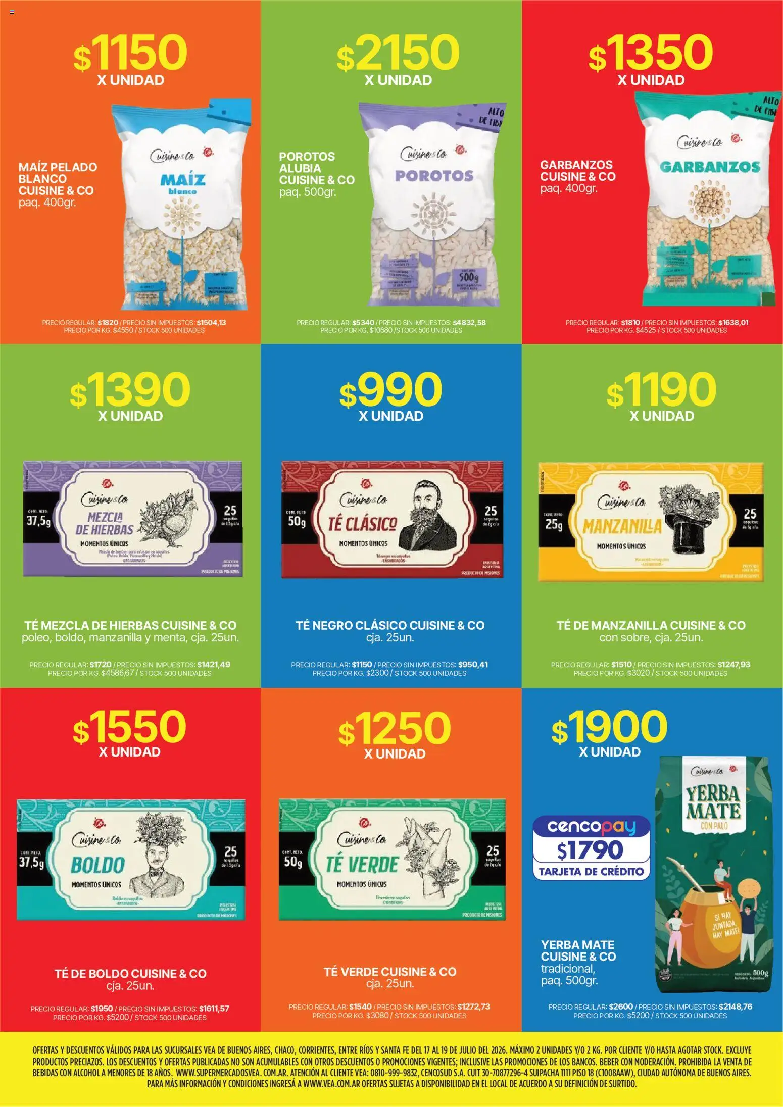 Vista previa del folleto de la tienda Vea válido desde el 17/07/2026 