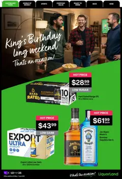 Preview of catalogue Liquorland catalogue from shop Liquorland valid 25 May 2026