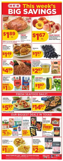 Ad Preview of H-E-B H-E-B Weekly Ad from 07/15/2026