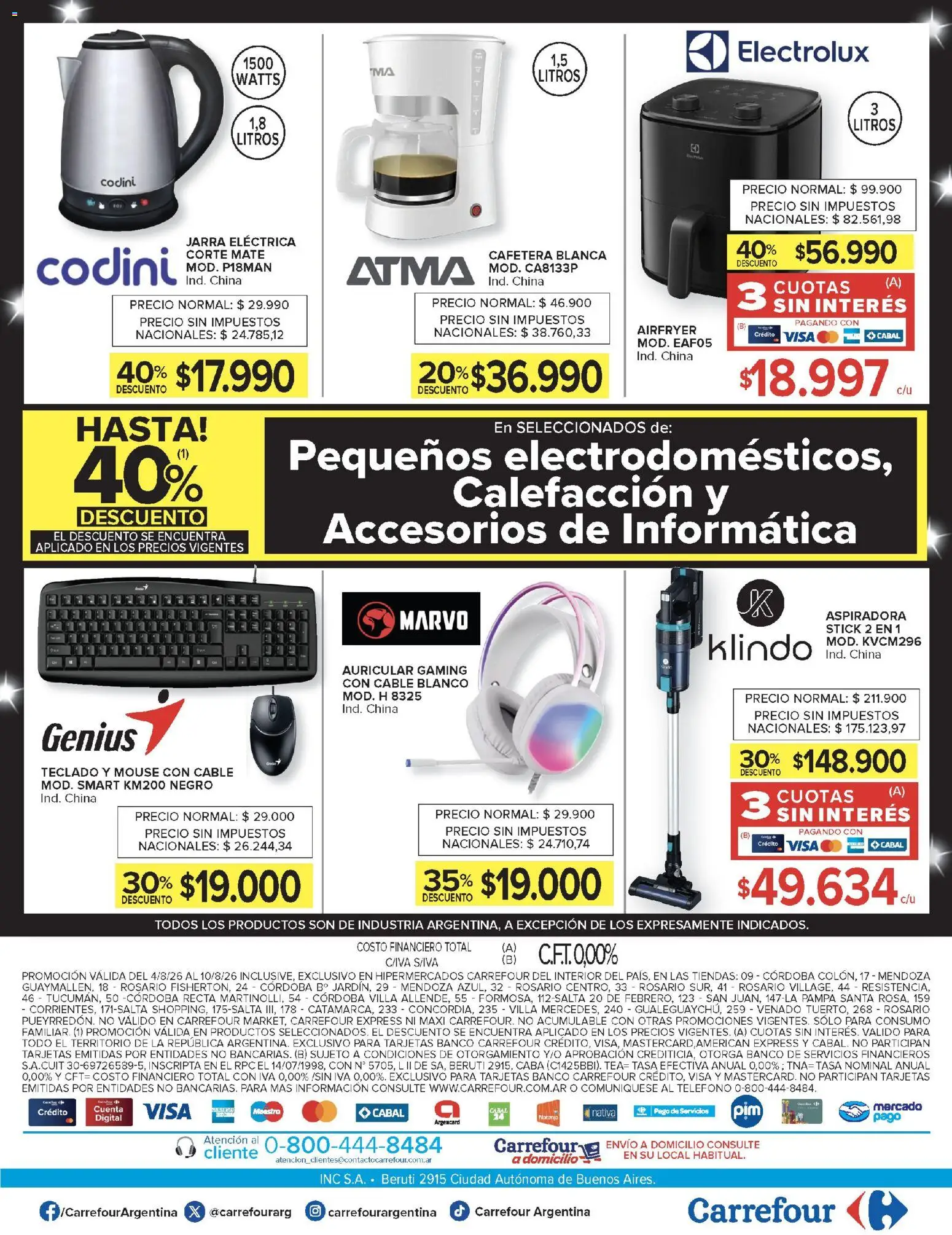 Vista previa del folleto de la tienda Carrefour válido desde el 04/08/2026 