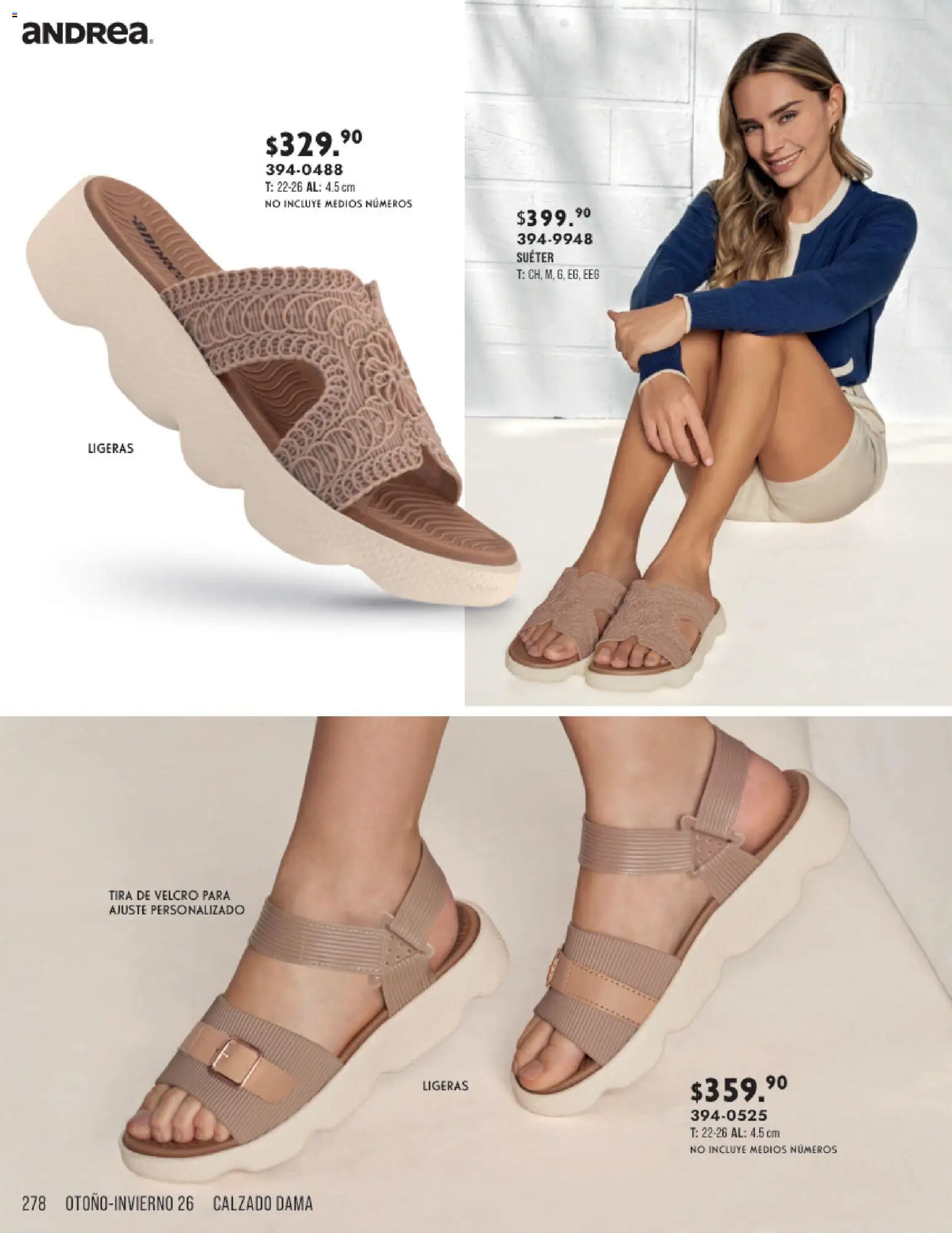 Vista previa las ofertas de la tienda Andrea - Andrea catálogo Otoño Invierno desde el 23/08/2026 