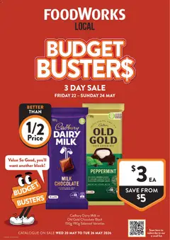 Preview of catalogue Foodworks - Catalogue QLD from shop Foodworks valid 22/05/2026