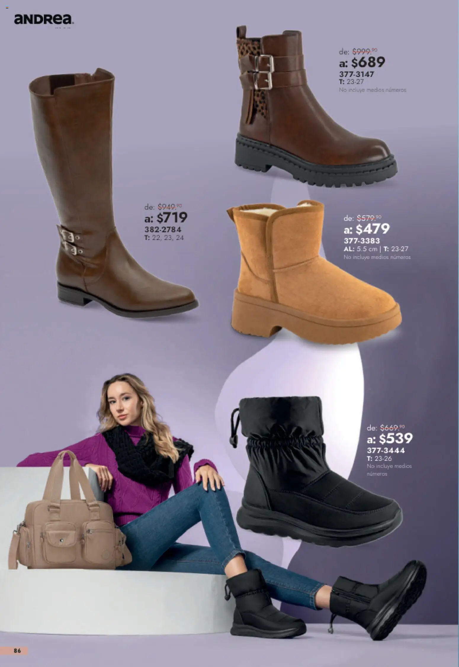 Vista previa las ofertas de la tienda Andrea - Andrea catálogo Outlet desde el 26/07/2026 