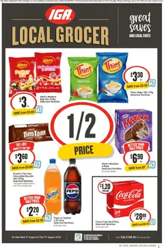 Preview of catalogue IGA Local Grocer from shop IGA valid 05/08/2026