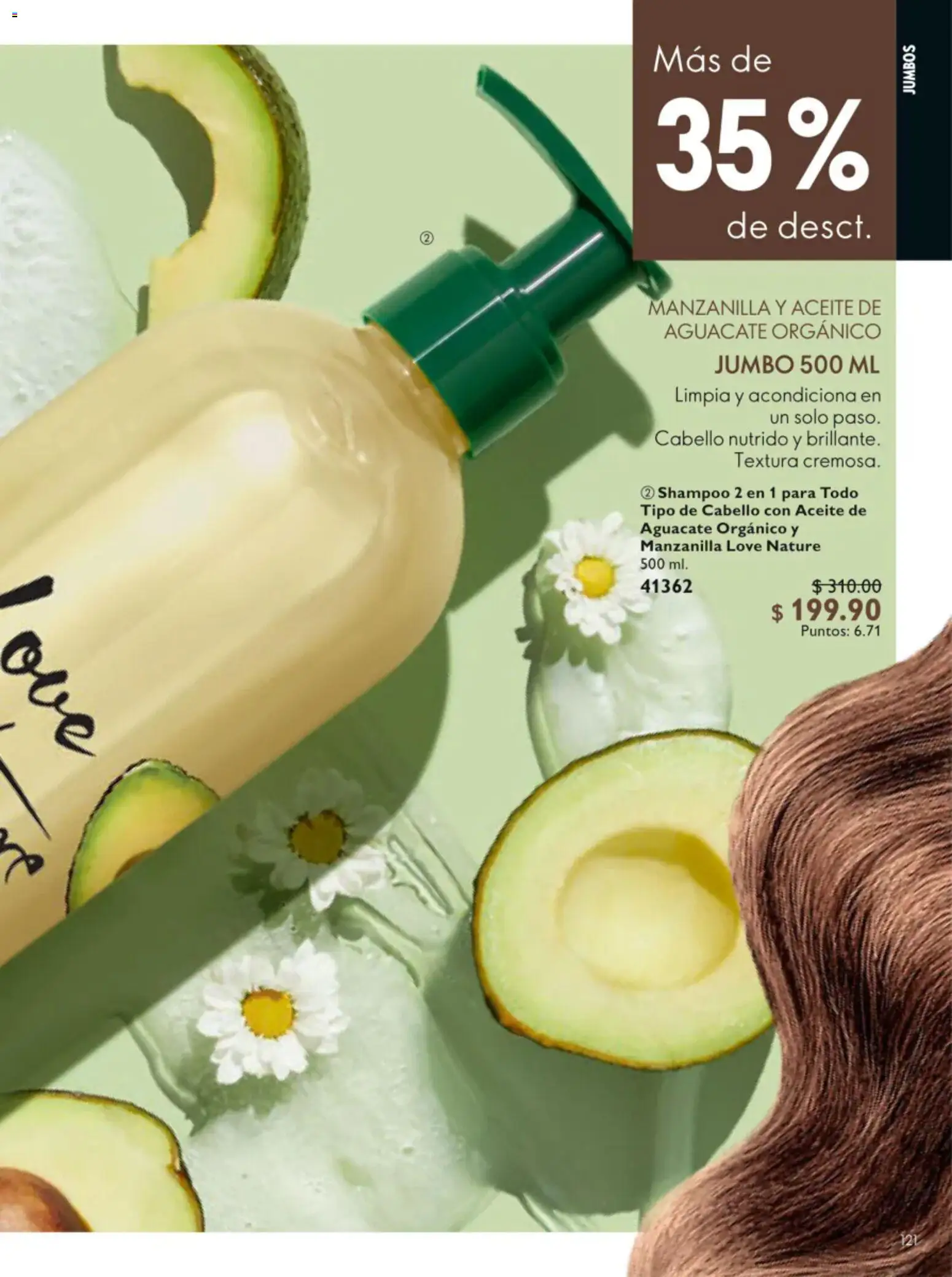 Vista previa las ofertas de la tienda Oriflame - Oriflame campaña 9 2026 desde el 20/06/2026 - Shampoo, Aguacate, Aceite, Aceite de aguacate