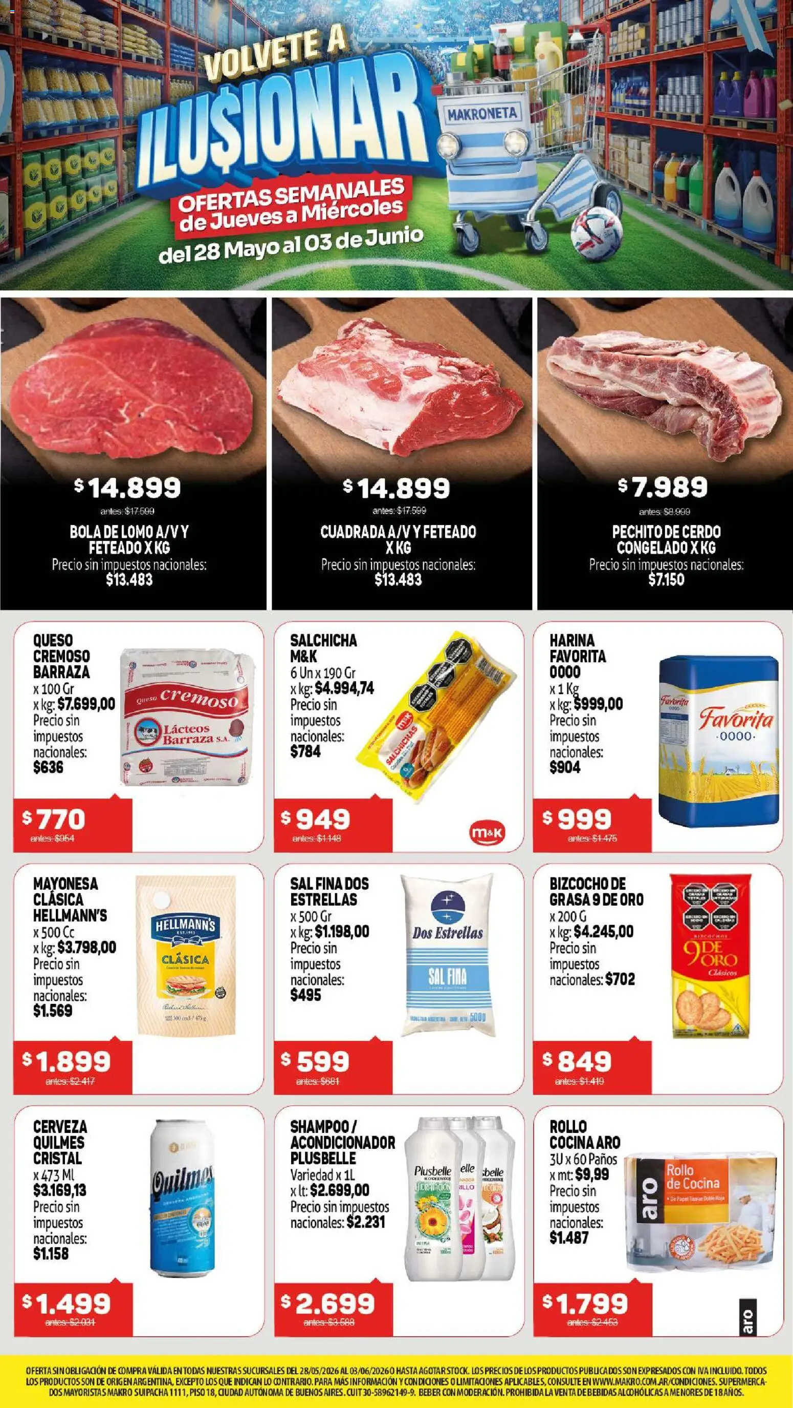 Vista previa del folleto de la tienda Makro válido desde el 28/05/2026 