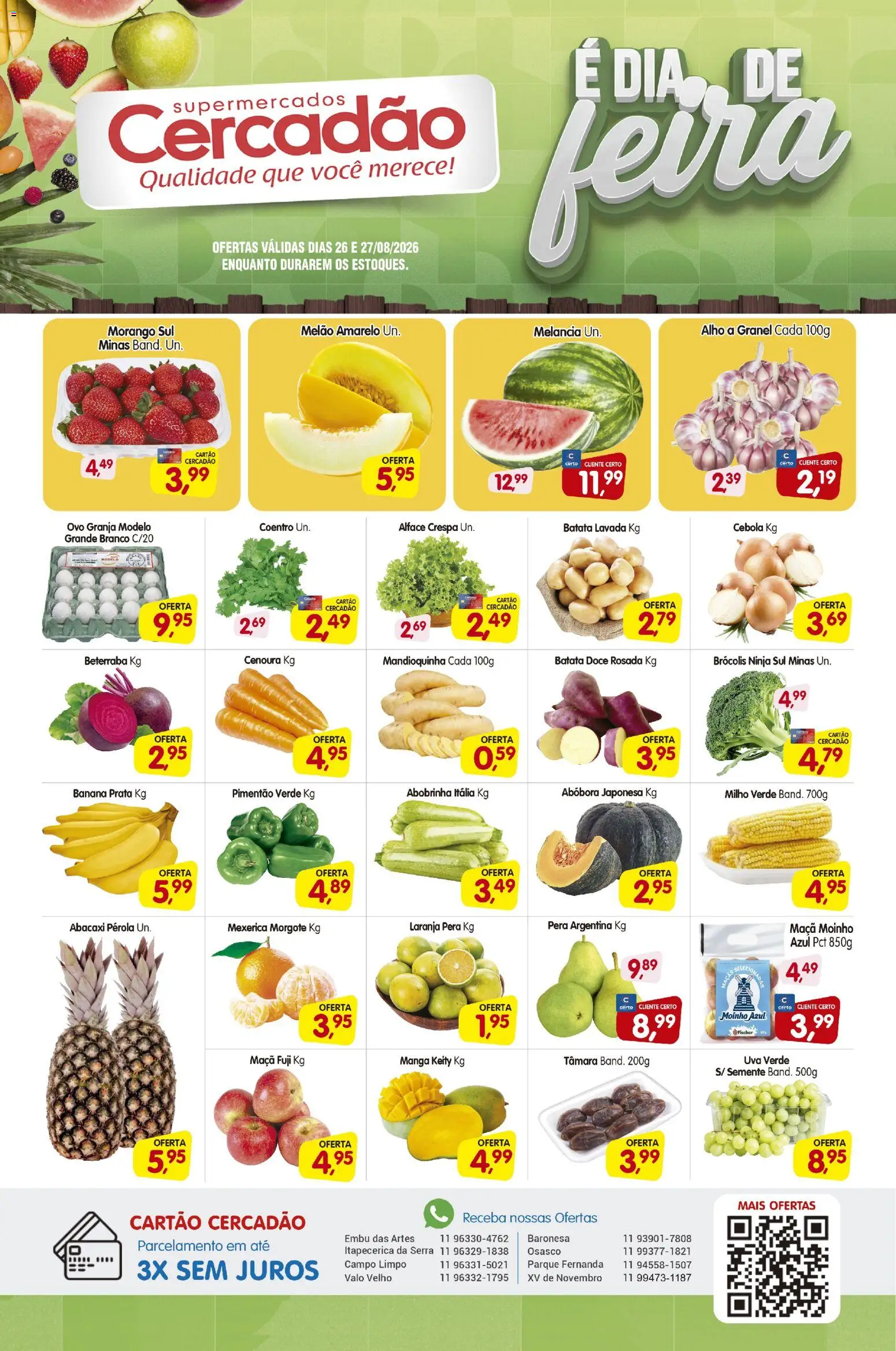 Ofertas Cercadão até 27/08/2026. - Página 1