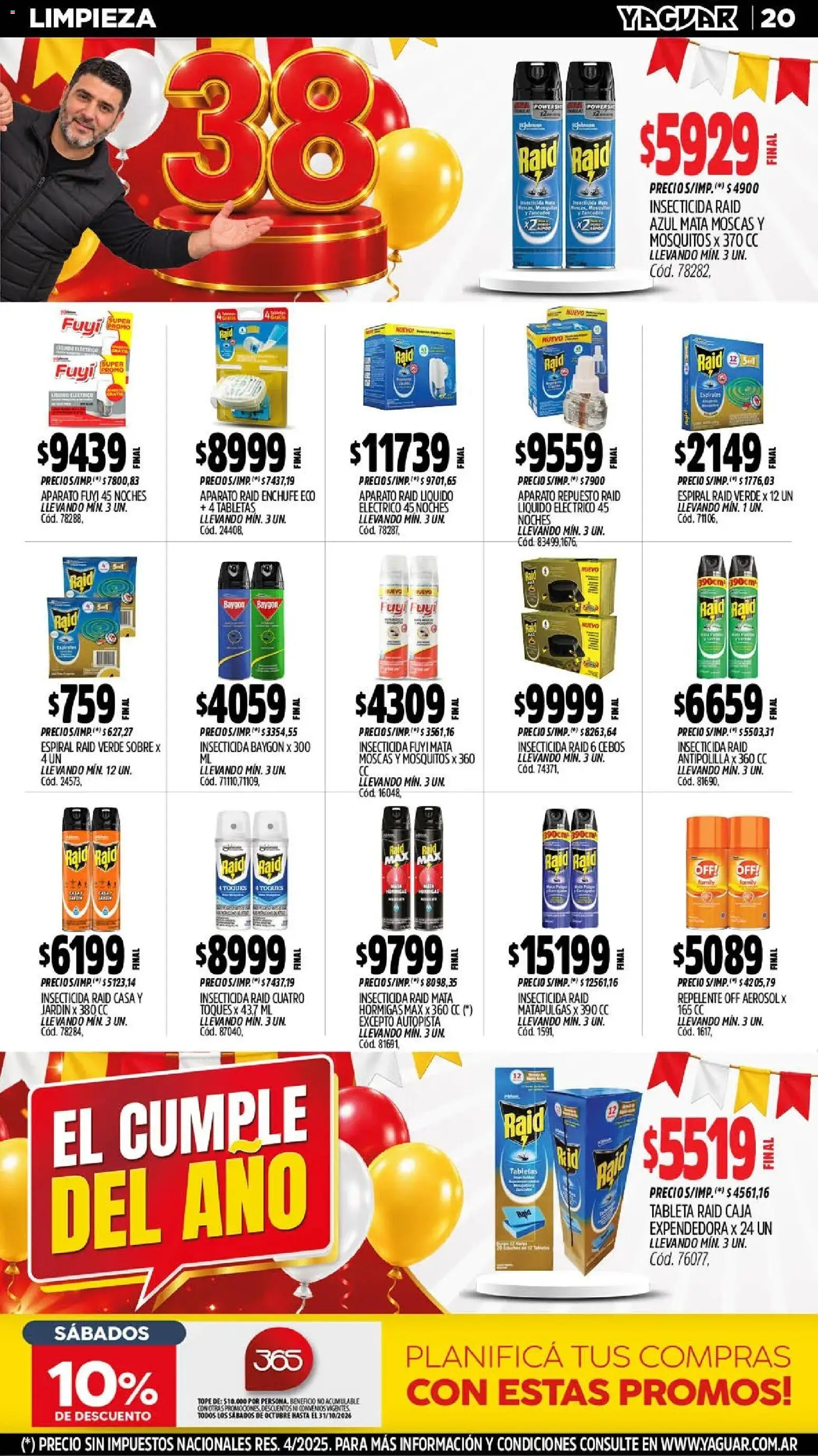 Vista previa del folleto de la tienda Yaguar válido desde el 12/10/2026 