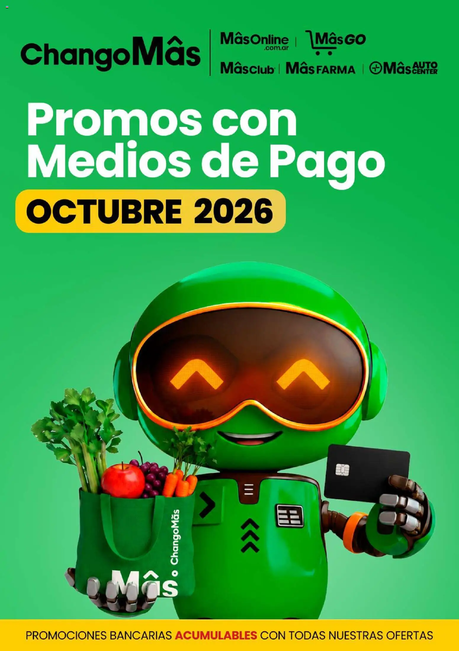Vista previa del folleto de la tienda Changomas válido desde el 01/10/2026 