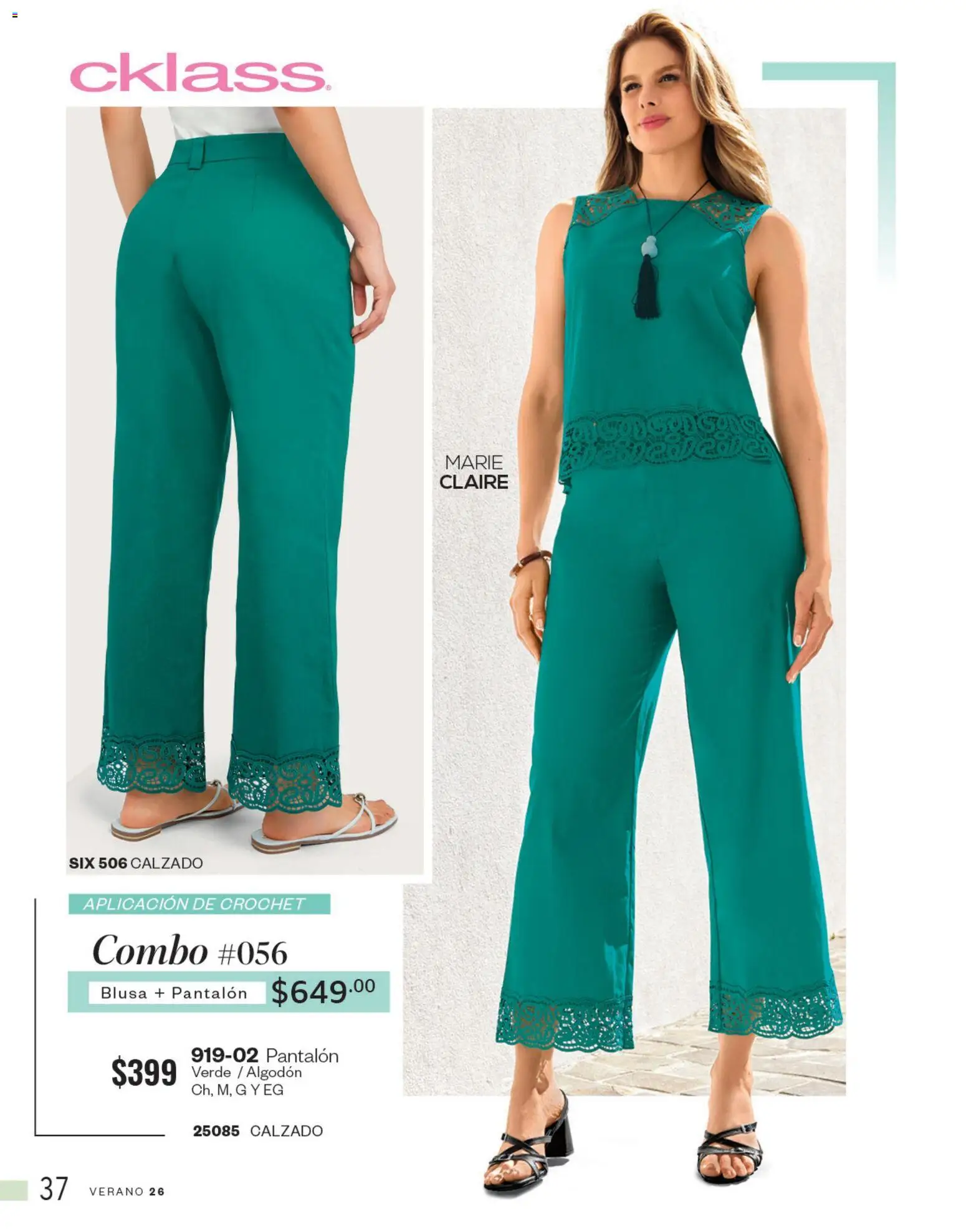 Vista previa las ofertas de la tienda Cklass - Cklass catálogo Novedades de verano calzado desde el 01/05/2026 - Blusa, Algodón