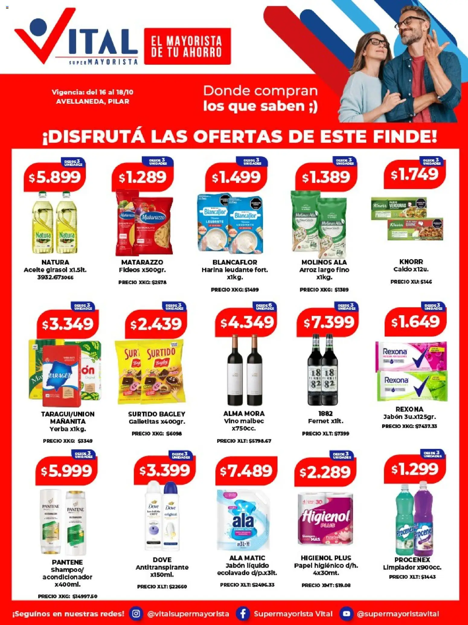 Vista previa del folleto de la tienda Vital válido desde el 16/10/2026 