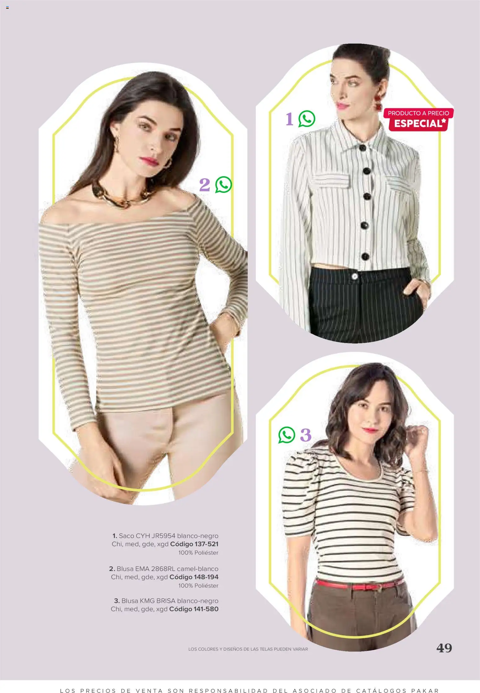 Vista previa las ofertas de la tienda SC Pakar - SC Pakar catálogo Ropa desde el 31/07/2026 