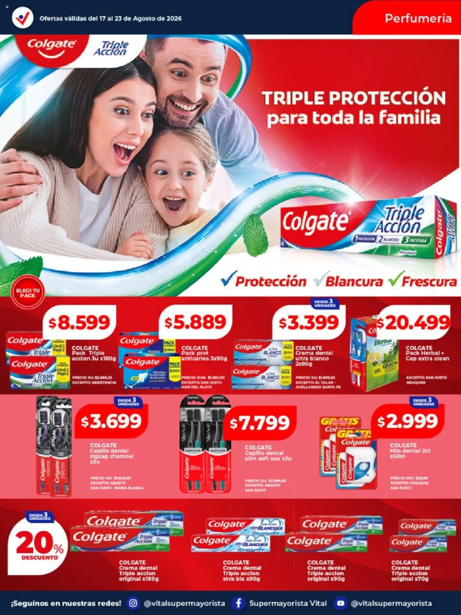 Vista previa del folleto de la tienda Vital válido desde el 17/08/2026 