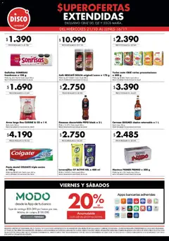 Vista previa del folleto de la tienda Disco válido desde el 21/10/2026 