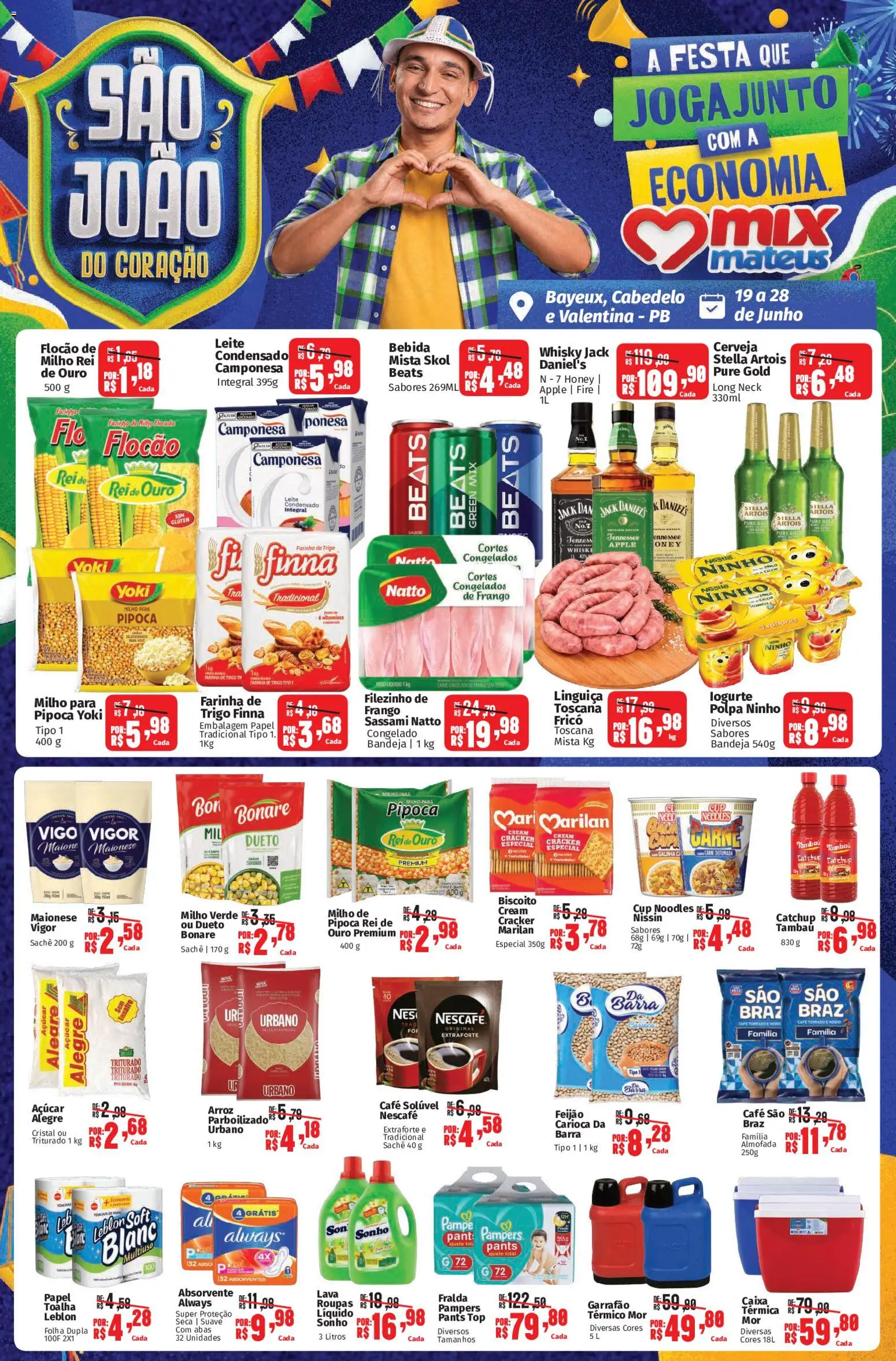 Pré-Visualização do folheto "Mateus ofertas São joão" da loja Mateus válido a partir de 19/06/2026