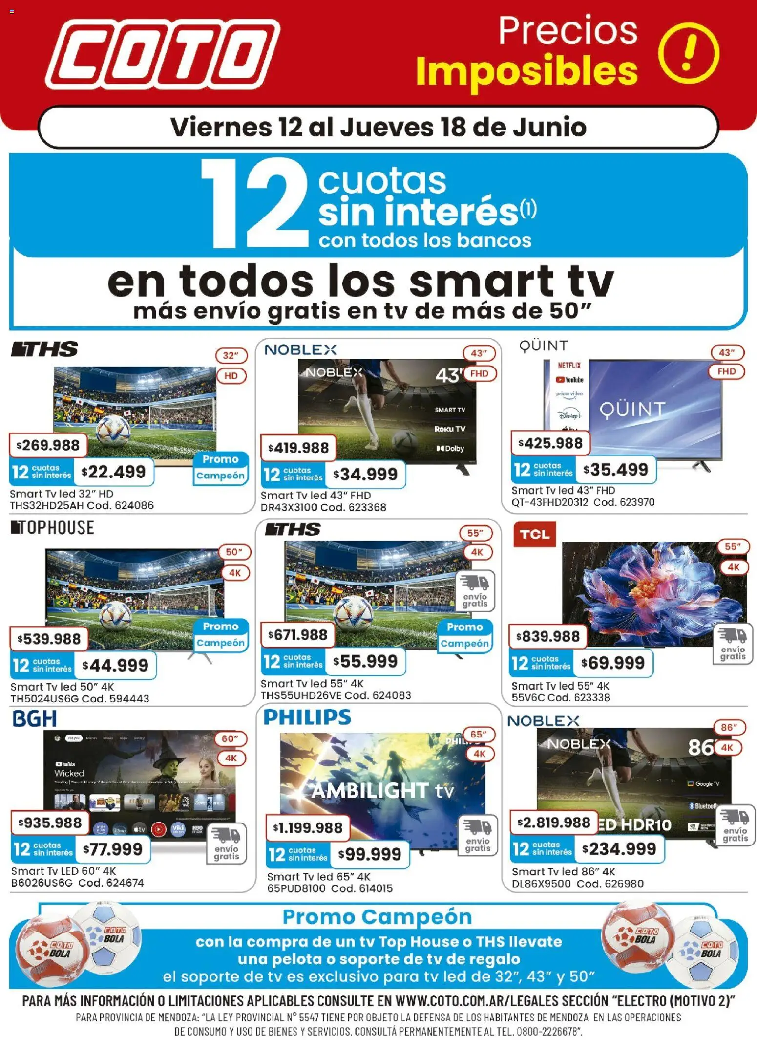 Vista previa del folleto de la tienda Coto válido desde el 12/06/2026 