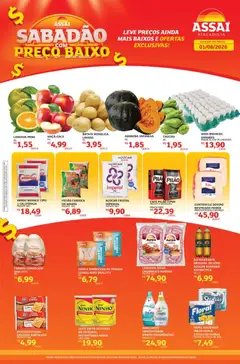 Pré-Visualização do folheto "Assaí Atacadista ofertas - GO" da loja Assaí Atacadista válido a partir de 01/08/2026