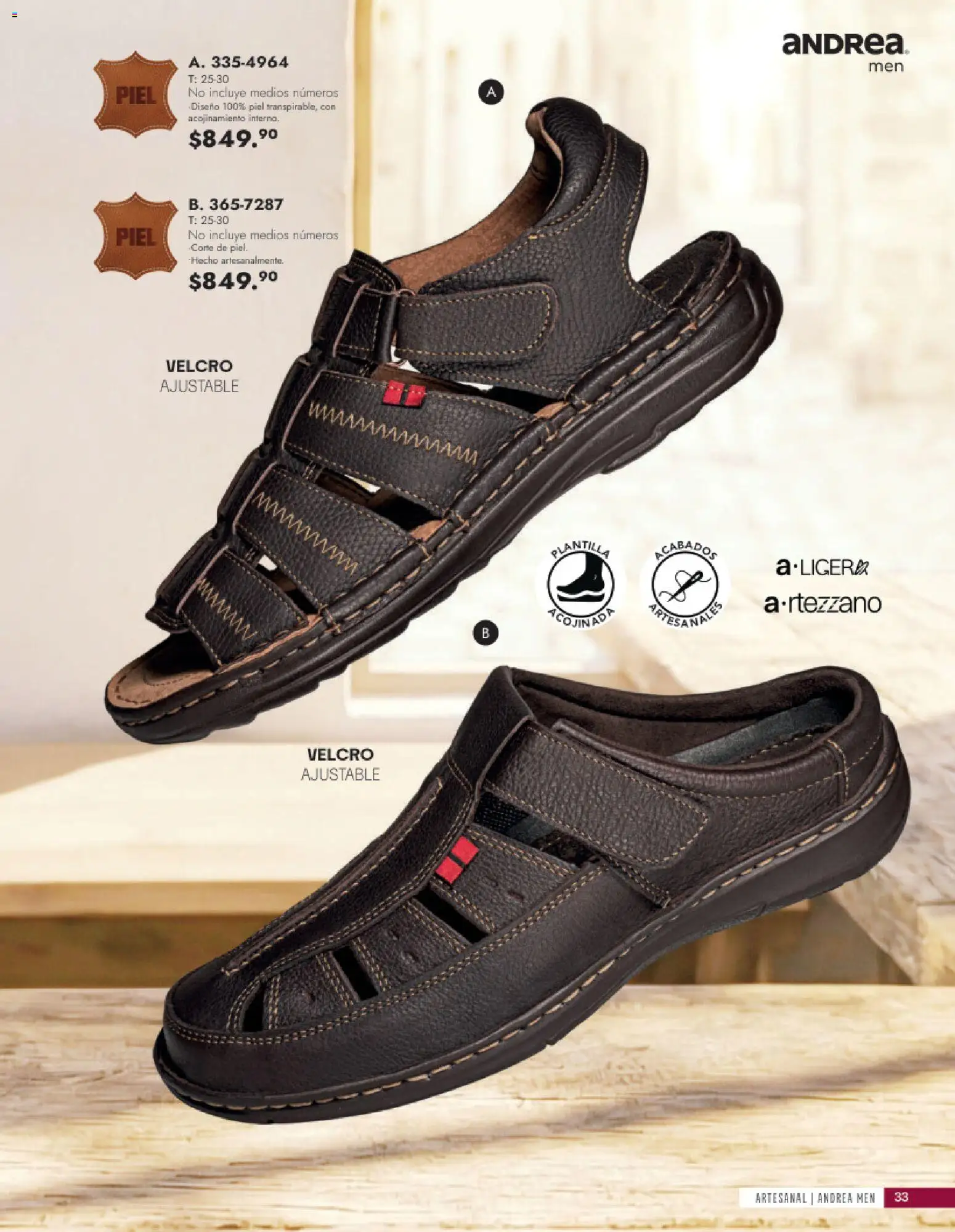 Vista previa las ofertas de la tienda Andrea - Andrea catálogo Calzado Caballero desde el 24/05/2026 