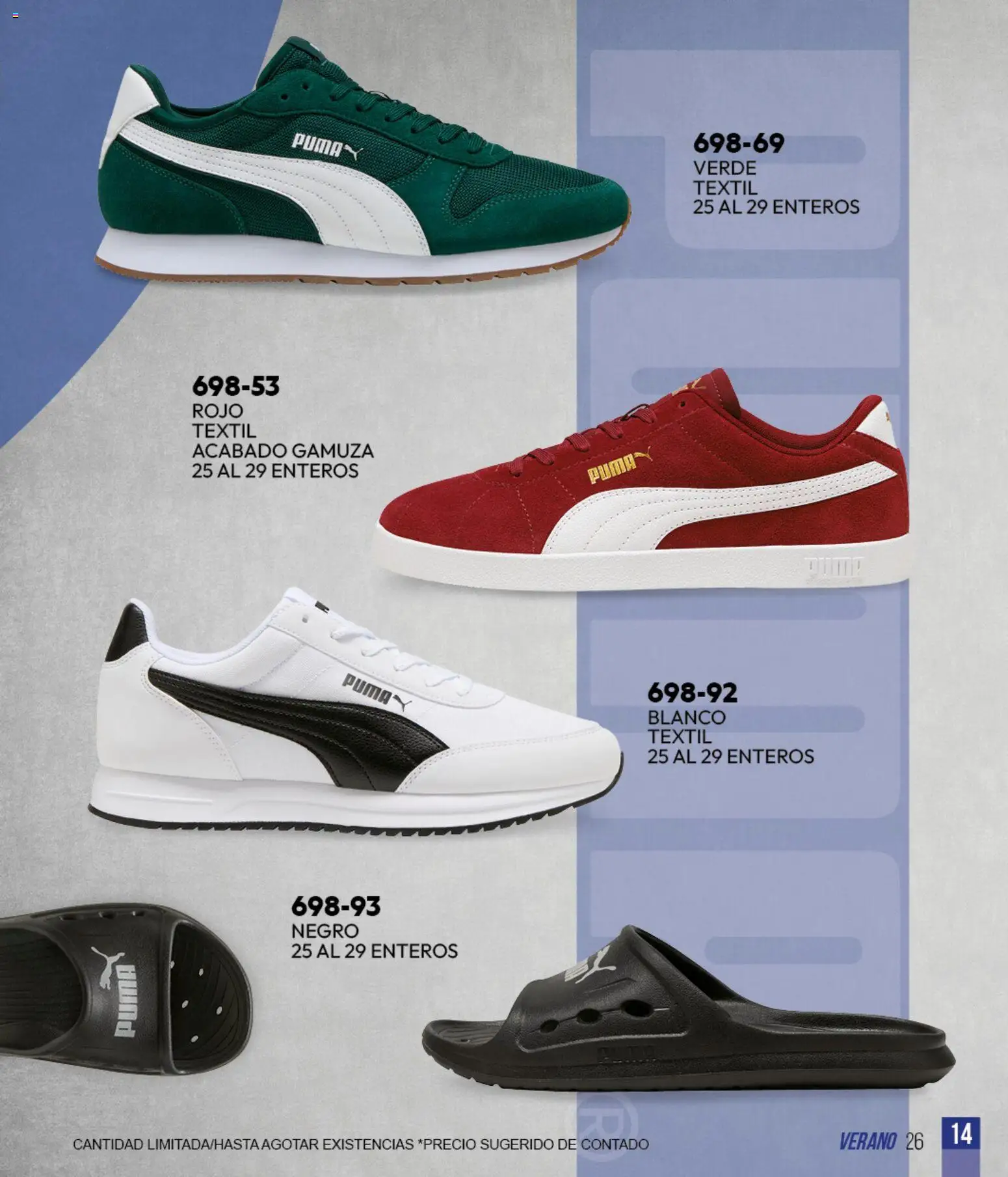 Vista previa las ofertas de la tienda Cklass - Cklass catálogo Sportbrands Verano Caballero desde el 05/03/2026 - Gamuza