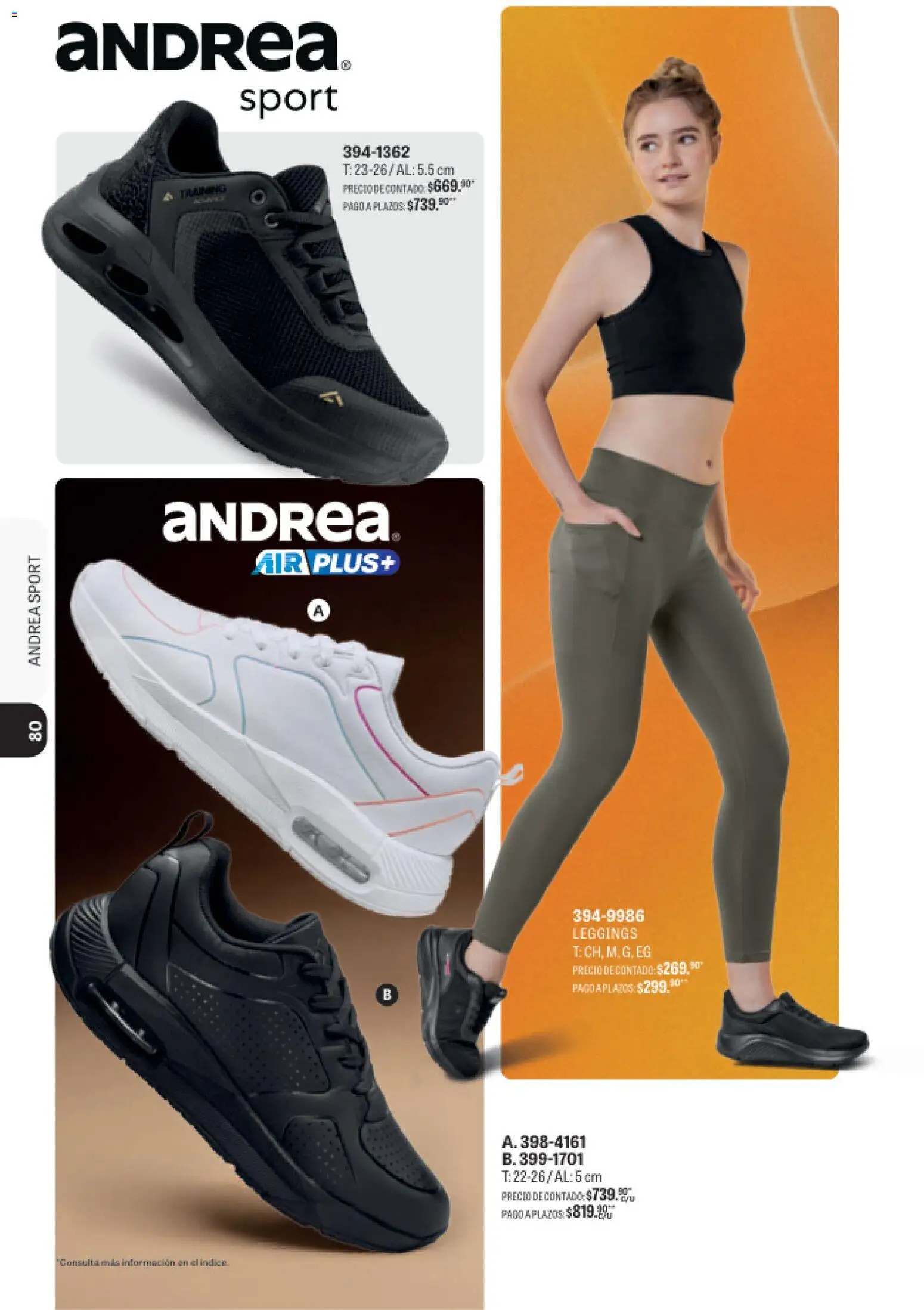 Vista previa las ofertas de la tienda Andrea - Andrea catálogo Sport desde el 23/08/2026 