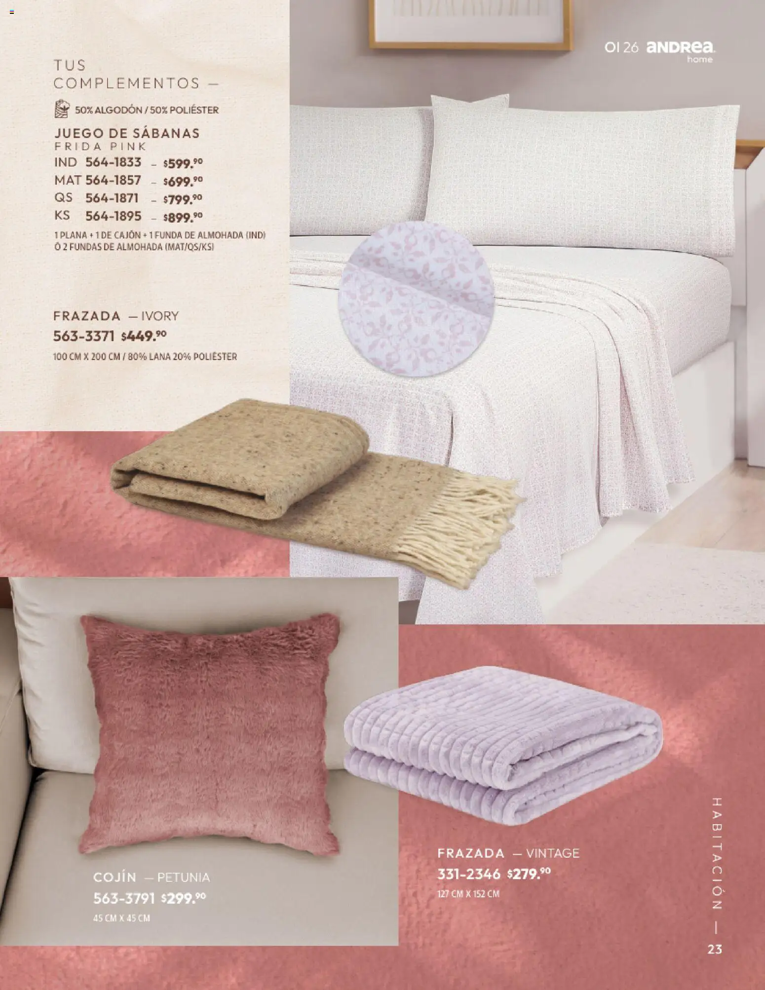Vista previa las ofertas de la tienda Andrea - Andrea catálogo Home desde el 01/09/2026 