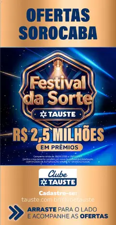 Pré-Visualização do folheto "Tauste - Ofertas da semana" da loja Tauste válido a partir de 22/09/2026