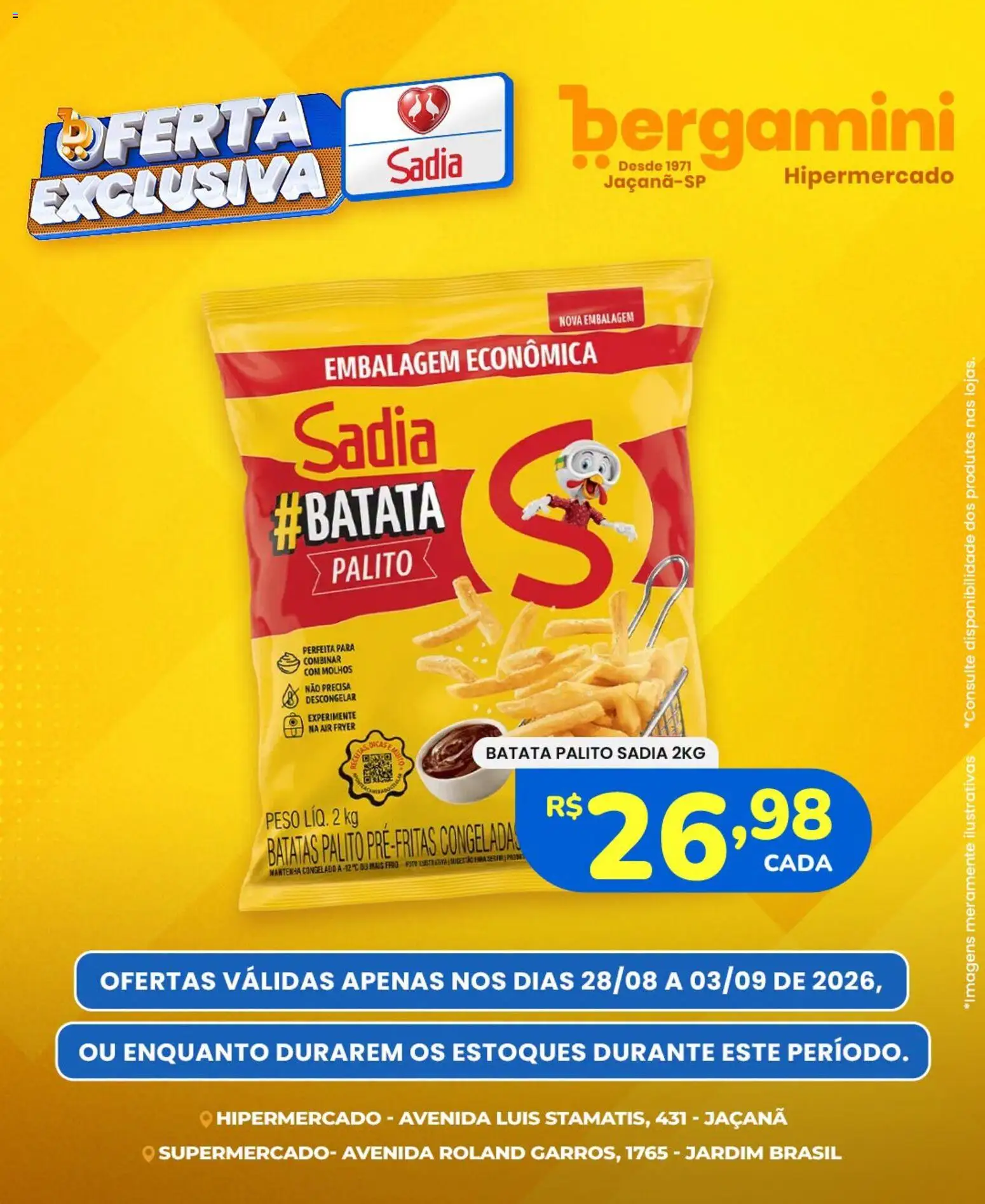 Ofertas Supermercado Bergamini ofertas Sadia e a Perdigão até 03/09/2026. - Página 6