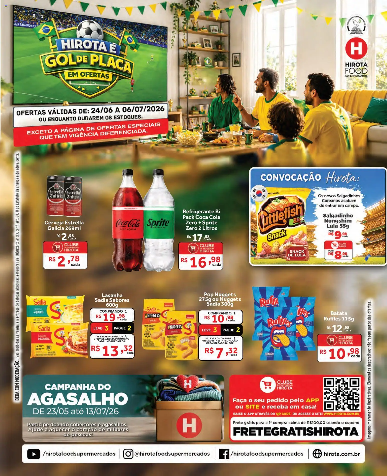 Pré-Visualização do folheto "Hirota Food ofertas Especial" da loja Hirota Food válido a partir de 24/06/2026