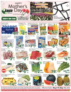 Preview of leaflet Ample Food Market weekly flyer Toronto York from shop Ample Food Market is valid from May 08, 2026