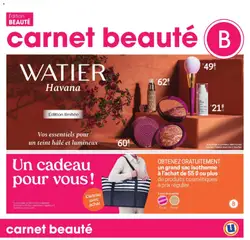 Un aperçu du dépliant Uniprix - Carnet Beauté du magasin Uniprix est valide à partir 7 mai 2026