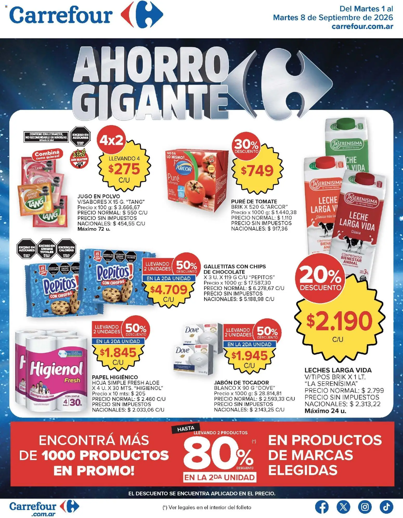Vista previa del folleto de la tienda Carrefour válido desde el 01/09/2026 