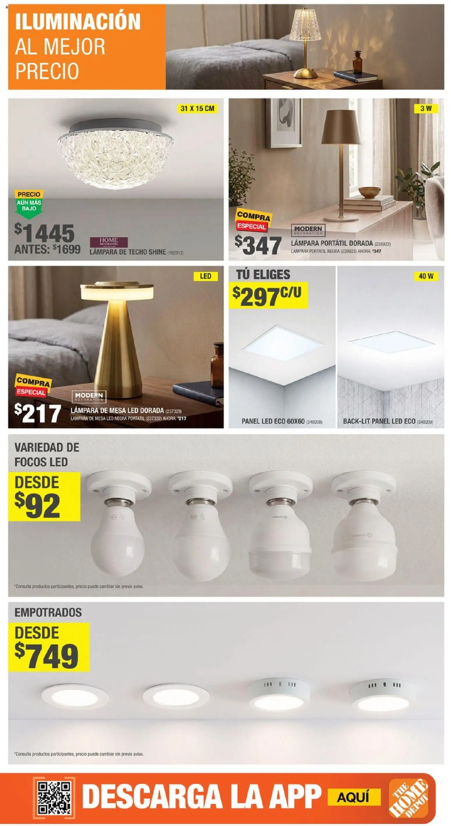 Vista previa las ofertas de la tienda Home Depot - Home Depot catálogo desde el 13/08/2026 