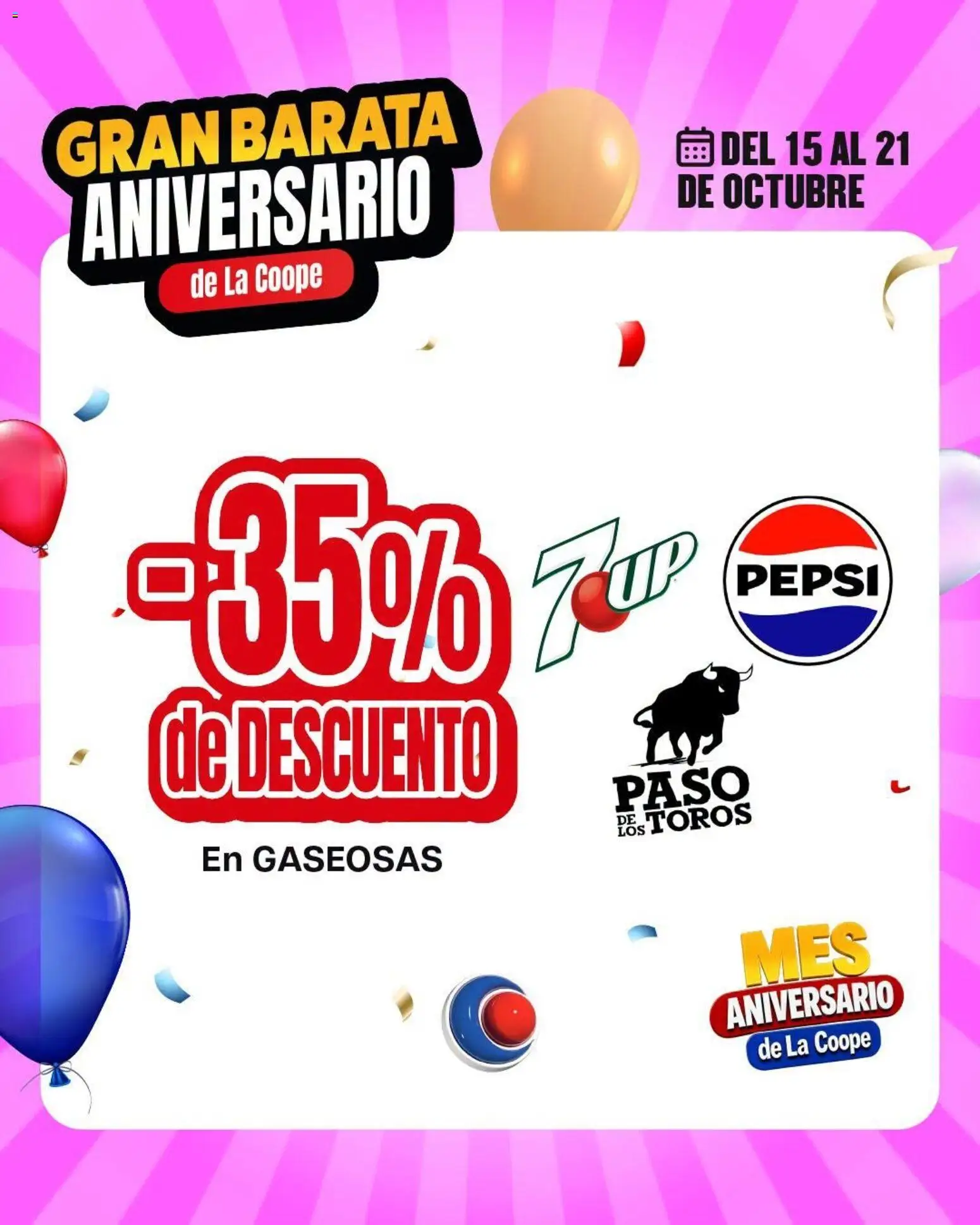 Vista previa del folleto de la tienda Cooperativa Obrera válido desde el 15/10/2026 