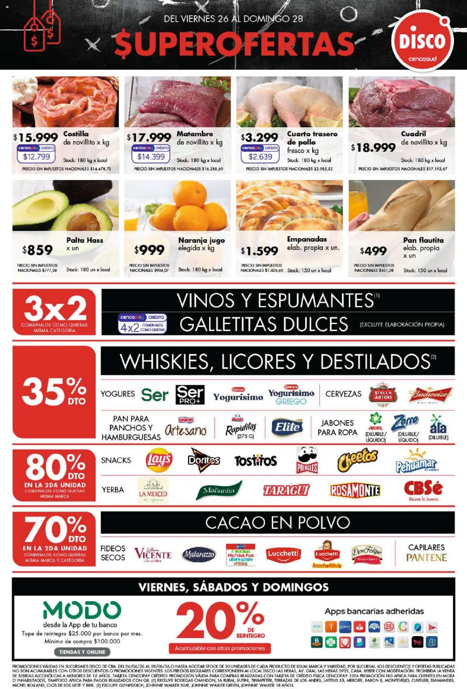 Vista previa del folleto de la tienda Disco válido desde el 25/06/2026 